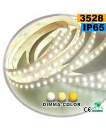 Ruban Led dimma-color 3528 ip65 120leds/m sur mesure
