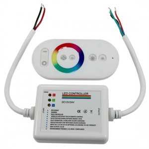 Boitier de contrôle RGB Télécommande tactile RF