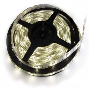 Strip 30 LEDS Blanc rouleau flexible autocollant de 5m