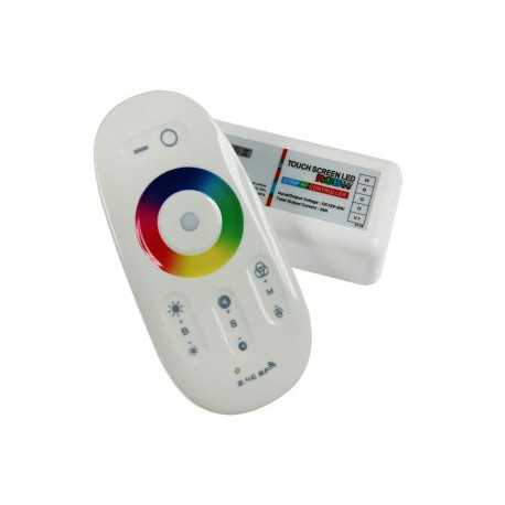 Contrôleur RGB-W Télécommande tactile RF compact